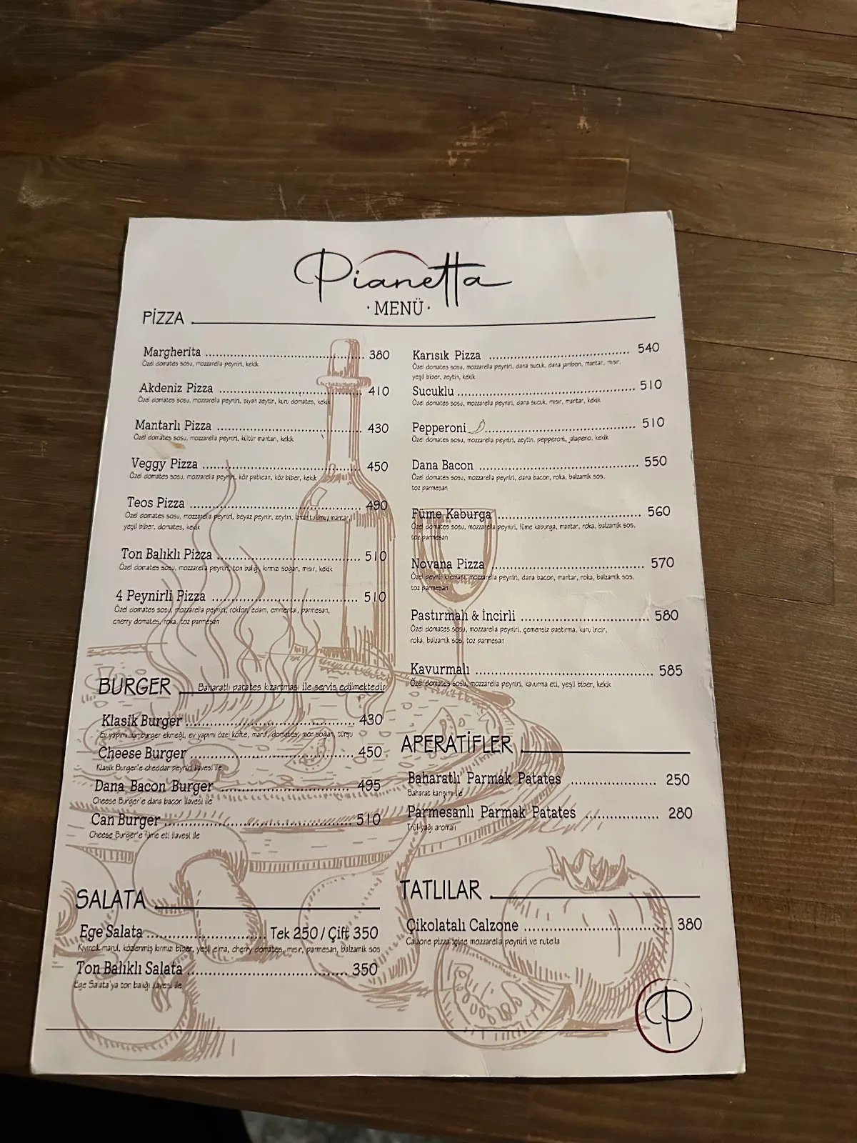 Pianetta Pizza - Restaurants Teos Marina İşletme ve Ticaret A.Ş. 5