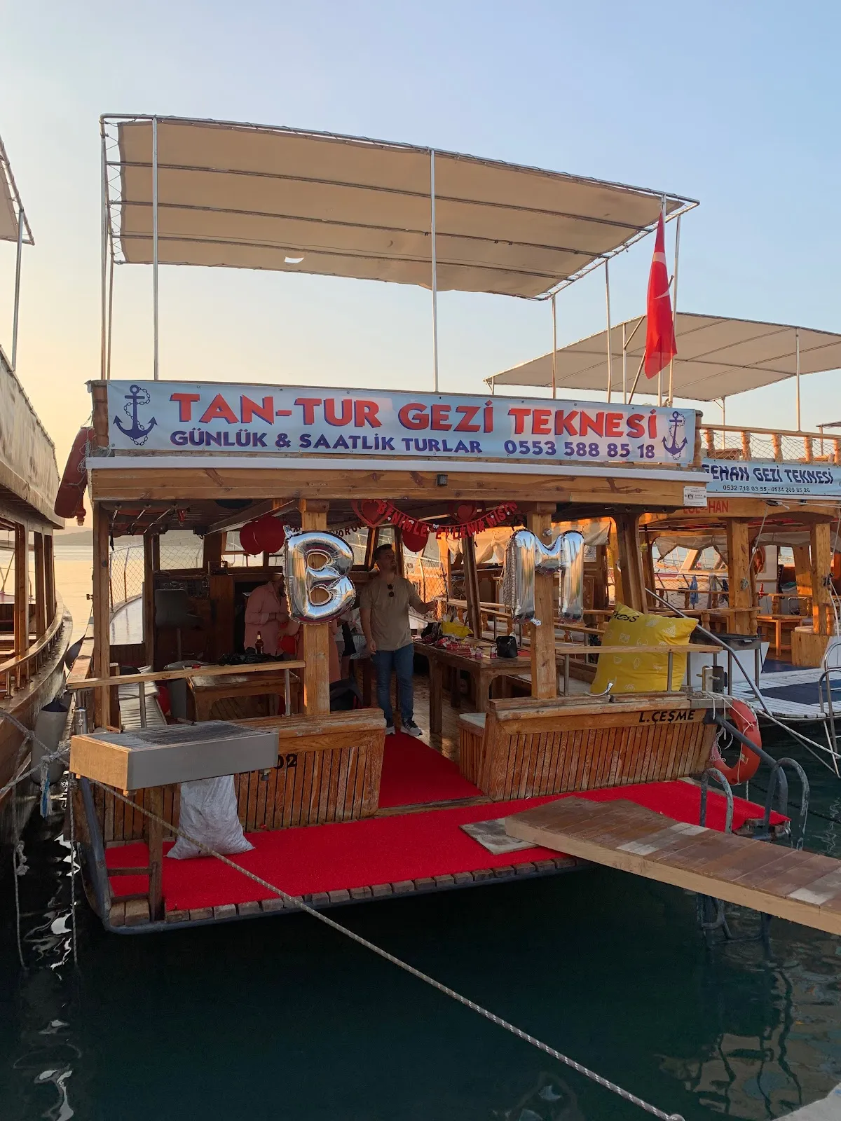 Sığacık TANTUR gezi tekneleri - Boat Tours Sığacık 4