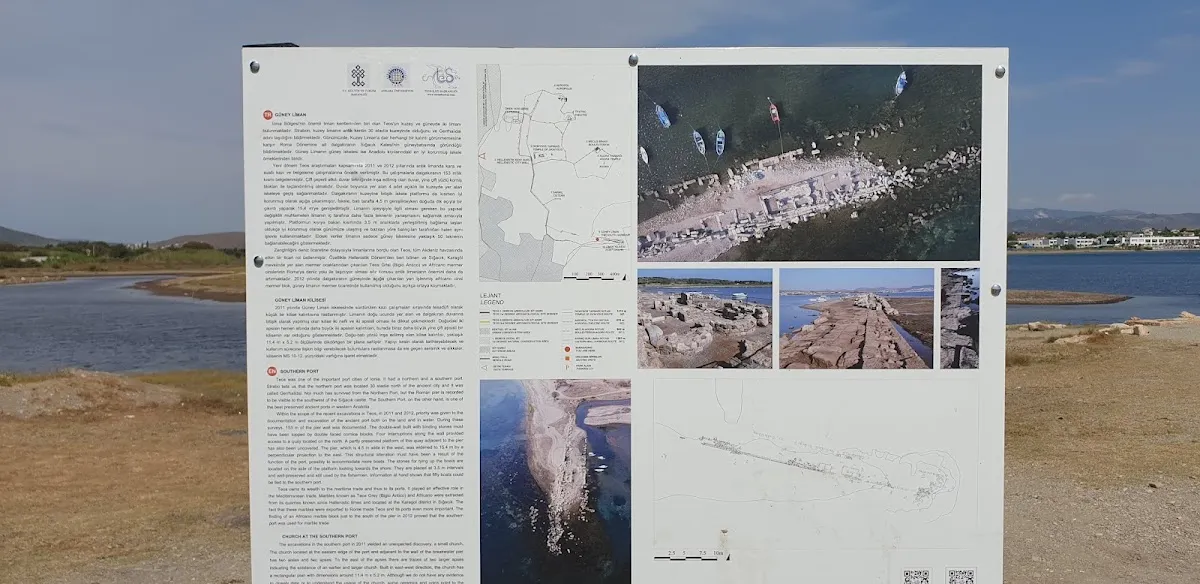 Teos Antik Kenti Güney Limanı - Places to Visit Sığacık 4