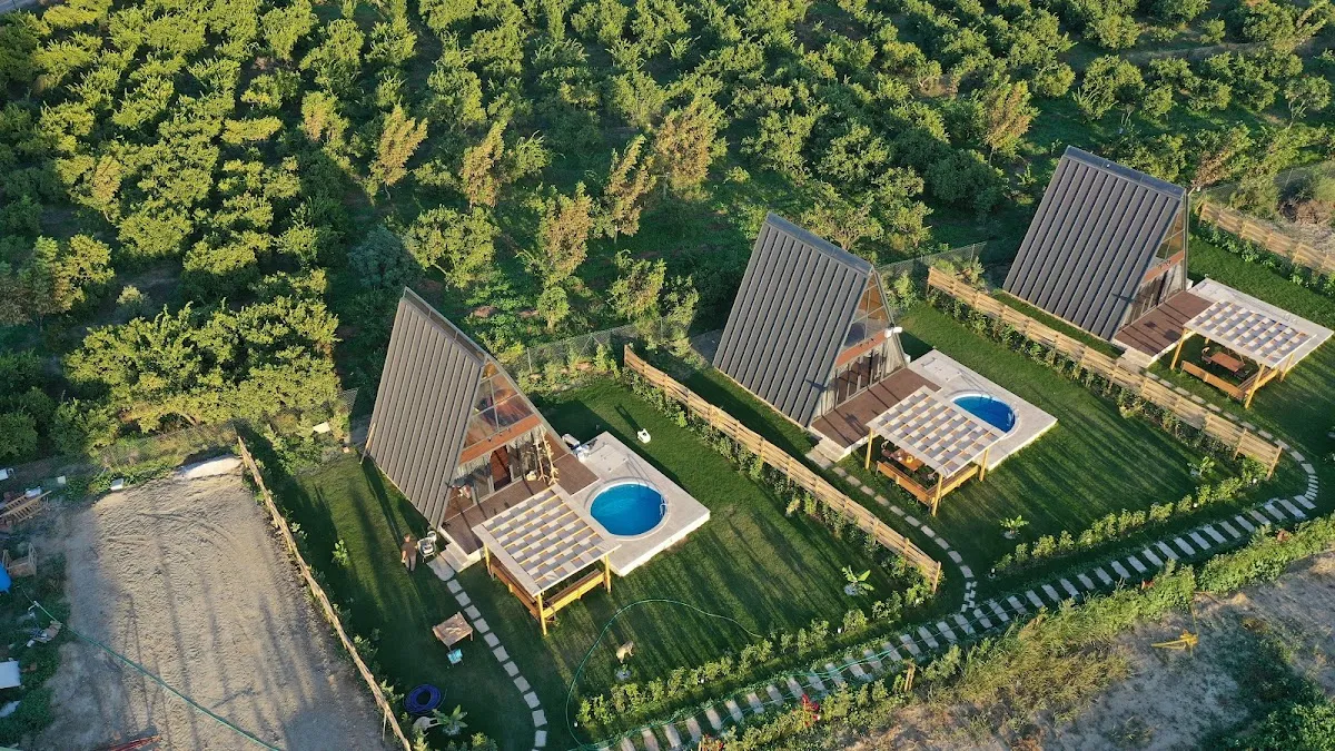 Yamandalin Evleri | Seferihisar Bungalov | Tatil Köyü - 